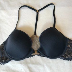 ThirdLove Classic Lace Racerback Bra in Indigo